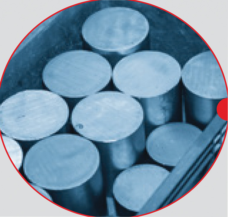 The device begins its journey as steel billet. Quality and purity of the steel is critical – it must be free from inclusions to generate a defect free surface.