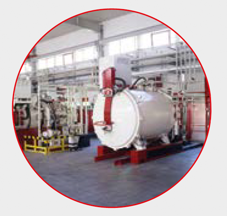 The cylinders are stress relieved to eliminate any residual stresses in the steel acquired during machining, preventing material failures during subsequent manufacturing stages. The cylinders are stress relieved to eliminate any residual stresses in the steel acquired during machining, preventing material failures during subsequent manufacturing stages.