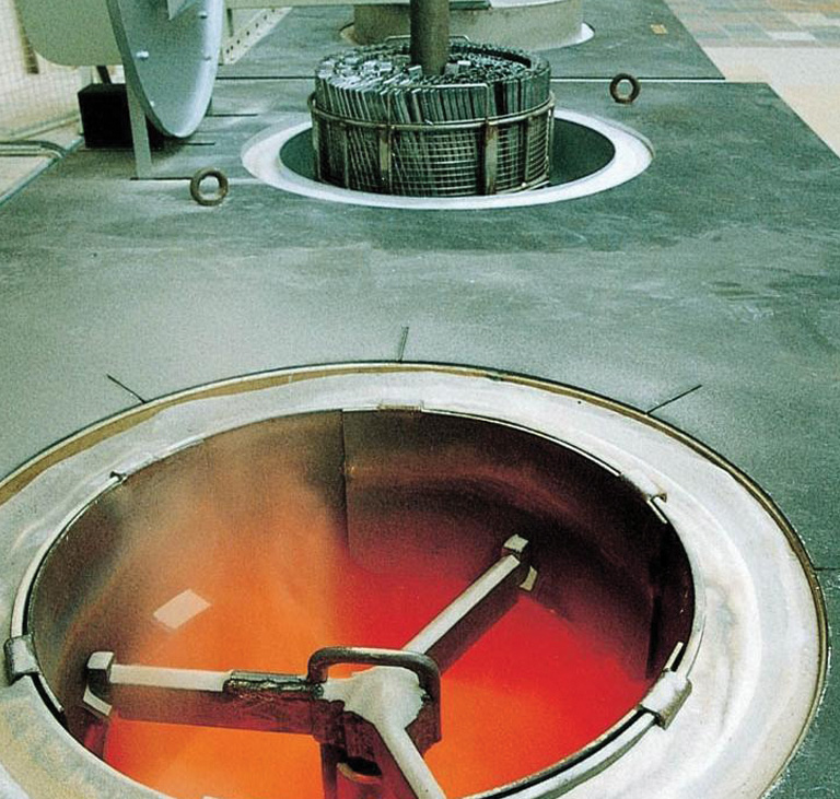 A nitrocarburising treatment ensures that the piston achieves necessary surface properties such as hardness, reduced friction and wear resistance. A nitrocarburising treatment ensures that the piston achieves necessary surface properties such as hardness, reduced friction and wear resistance.