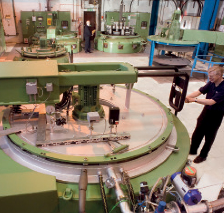 The surface is hardened via the diffusion of nitrogen during the malcomizing process, which is used to increase resistance to in-service stress and fatigue. The surface is hardened via the diffusion of nitrogen during the malcomizing process, which is used to increase resistance to in-service stress and fatigue.