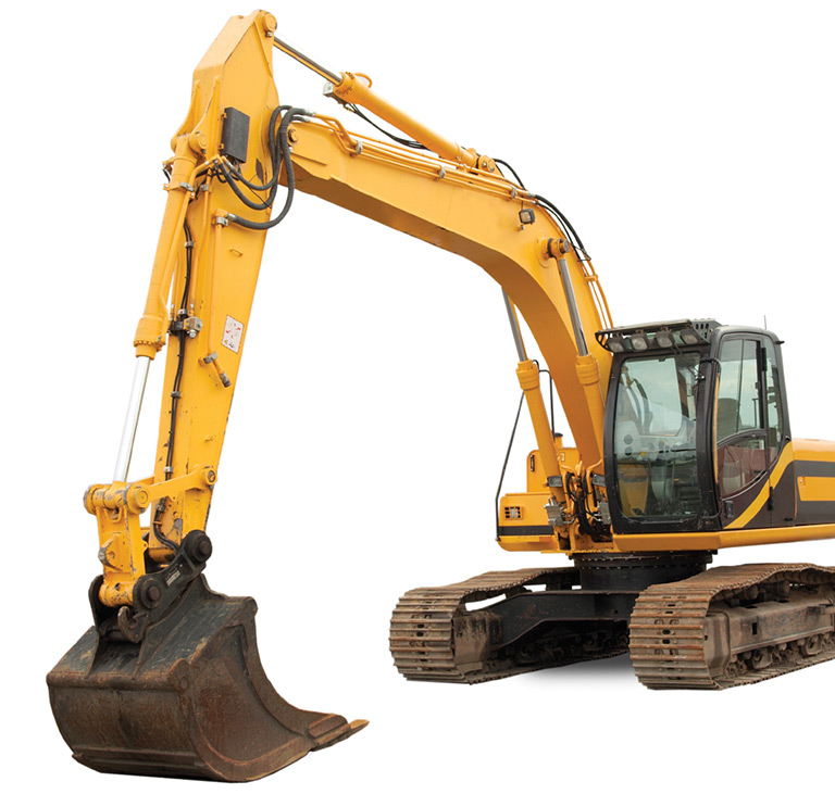 End application - construction vehicle such as an excavator.