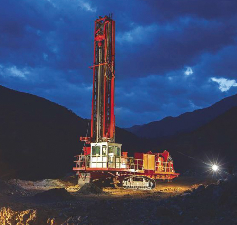 End application - rotary blasthole  drilling rigs.