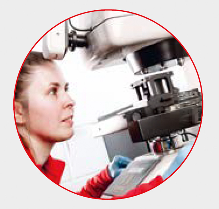Implants are quality inspected to check for any contamination or evidence of pitting corrosion. Implants are quality inspected to check for any contamination or evidence of pitting corrosion.