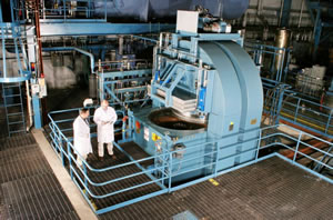 Hot isostatic pressing machine heat treatment