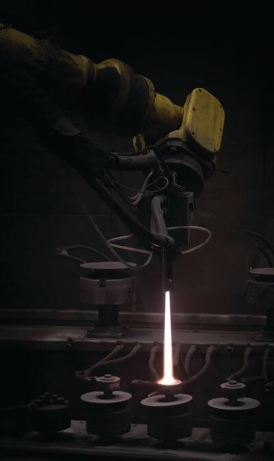 HVOF thermal spray landing gear nuts